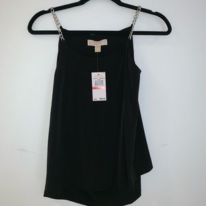 NWT Michael Kors XS black camisole too